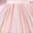 thumbnail image 5 of Jalioing Girls Cute Tulle Skirts Layered Dance Dress Skirt Girls Kids Elastic Waist Ruffle Princess Skirt Dancewear, 5 of 9