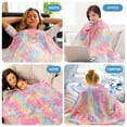 thumbnail image 5 of Cooling Blanket for Hot Sleepers,Glow in the Dark Blanket Unicorns blanket for Girls,Soft Summer Blanket for Boys Girls,50x60In, 5 of 7