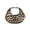 Khaki, variant on Leopard Print Mini Handbag for Women, Adjustable Handle Small Purse