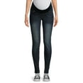thumbnail image 4 of Oh! Mamma Maternity Women's Under Belly Skinny Jeans (Women's & Women's Plus), 4 of 6