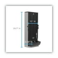 thumbnail image 6 of SmartStock 10 in. x 8.78 in. x 24.75 in. Mediumweight Polystyrene Fork Dispenser - Smoke (1/Carton), 6 of 9