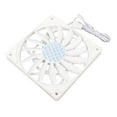thumbnail image 1 of Ventilador Para CAJA De CompuTADORA PWN DE 120 MM, 500 RPM A 1800 RPM, RODAMENTO DINÁMICO MFDB, VENTILADOR PARA CAJA DE PC DE ALTO RENDIMIENTO, 52,9 CFM, CONECTOR DE 4 PINES,, 1 of 7