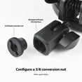thumbnail image 4 of Microphone Support, Tube Universel Live Usb Support Micro Tube Rond Studio Support Rond Live Support Universel Rond 5/8 3/8 Support Conversion Tube Usb Conversion 5/8, 4 of 6