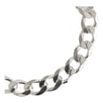 thumbnail image 2 of JOYARIS Esclava Gruesa Pulsera Hombre Cubana Barbada Plata 925 1 Cm Talla 18 cm PT-0000193, 2 of 4