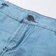 thumbnail image 2 of WILLBEST Pantalones Mujer Pantalones Vaqueros Casuales Recortados para Mujer, Elásticos, Cómodos, de Verano, Con Ribete de Encaje, Ajuste Moderno, Ligeros y Transpirables. Mediana, 2 of 5