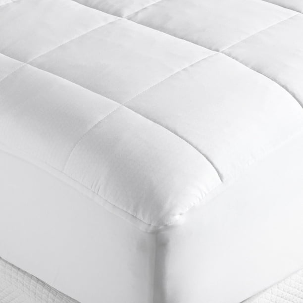 Outlast Temperature Regulating Mattress Pad White