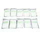 thumbnail image 4 of Venta Triangular de Emergencia, Vendajes de Emergencia Médica 10 piezas fuerte practicabilidad 38x38x54in/96x96x136 cm para accidentes al aire libre, 4 of 7