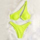 thumbnail image 1 of Traje de baño para mujer, bikini de dos piezas con hombros descubiertos y soporte de acero, color liso, trajes de baño para mujer, conjuntos de bikini para mujer, trajes de baño de bikini para mujer, 1 of 6