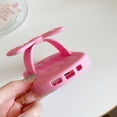 thumbnail image 5 of Kawaii Phone Cases Apply to iPhone 12 Pro Max,Cute Cartoon Pink Slippers Phone Case with Bow Wave Point Flip Flops Phone Case 3D Case Soft Silicone Protctor Women Girls for iPhone 12 Pro Max, 5 of 15