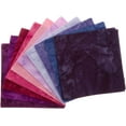 thumbnail image 2 of 5" Charm Pack - Artisan Batiks Prisma Dyes Plum Perfect Colorstory by Lunn Studios for Robert Kaufman Purples Pinks Squares Fabric Bundle Quilter's Cotton Fabric Precuts (CHS-268-42) M517.67, 2 of 4