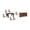 Dark Brown, variant on Darcy Brown Live Edge Solid Wood Sheesham 8-Piece Dining Set