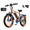 Orange, variant on VARUN Electric Bike, 20" Fat Tire EBike for Adults with Peak 750W 48V 624Wh Removable Battery, Electric Mountain Bike for Men & Women with Top 20MPH 60Miles,7 Speed, Rear Rack, UL2849