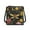 Black-Dragonfly Daisy Moon, variant on Horse Sunset Flower Print Crossbody Bag for Women, Trendy Portable Leather Satchel Purse Crossbody, Multi Pockets Messenger Handbag with Adjustable Strap for Travel