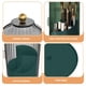 thumbnail image 4 of Organizador giratorio para bolígrafos con forma de jaula | Caja de almacenamiento de cosméticos de escritorio a prueba de polvo con compartimentos segmentados | Porta brochas de maquillaje y, 4 of 8
