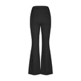 thumbnail image 4 of AherBiu Womens Dress Pants High Waisted Slimming Stretch Flared Pants Double-Breasted Business Work Pants, 4 of 7