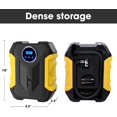 thumbnail image 2 of Digital Air Compressor for Car Auto Pump Portable Tire Inflator with LED Light DC 12V, 2 of 8