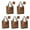 Halloween Pumpkins Bats, variant on 5 Pack Foldable Shopping Bag,Halloween Pumpkins and Spooky Trees Reusable Grocery Bags with Pockets,Large Reusable Tote Bags with Handles Waterproof & Lightweight