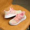 thumbnail image 2 of Kushyshoo Kids Sneakers Rainbow Pink Running Athletic Shoes for Girls Size 3 (Big Kid), 2 of 6