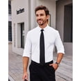 thumbnail image 3 of Camisa de vestir Alimens & Gentle, elástica en 16 direcciones, corte ajustado para hombre, 3 of 6