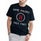 thumbnail image 1 of Game Paused Talk Fast Pattern Print Men's Fashionable Creative Top, Casual Short Sleeve Crew Neck T-shirt, Men's Clothing For Summer Outdoor Tee For Adult, Men, Women, Teen, Teenager, Adolescent, You, 1 of 7