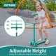 thumbnail image 2 of GOTRAX KS1 Patinete para Niños 3 Ruedas con Iluminación LED, 3 Manillares Ajustables, Adecuado para Niños y Niñas de 2 a 8 Años y Carga Máxima de 100 Libras, Green, 2 of 7
