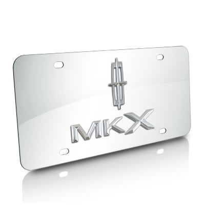 Lincoln MKX Chrome License Plate - Walmart.com