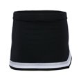 thumbnail image 1 of Falda Pike para mujer BLK/ WH/ MTL SLV XL Ropa deportiva Augusta AG9145, 1 of 1