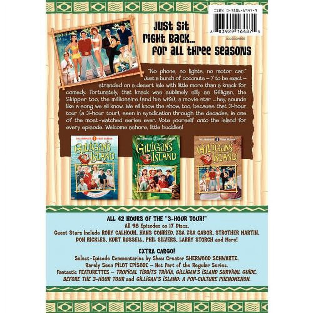 Gilligan's Island: Complete Series Collection Season Box Set