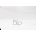 thumbnail image 3 of Tanfly Footrest – White – 100% Weather-Resistant Polycarbonate – Indoor/Outdoor Use, 3 of 5