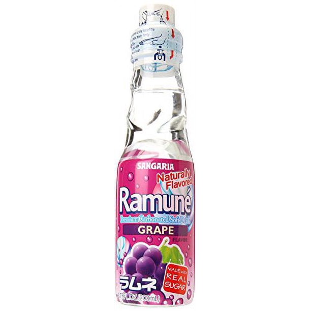 Sangaria Natural Ramune Grape (Single)