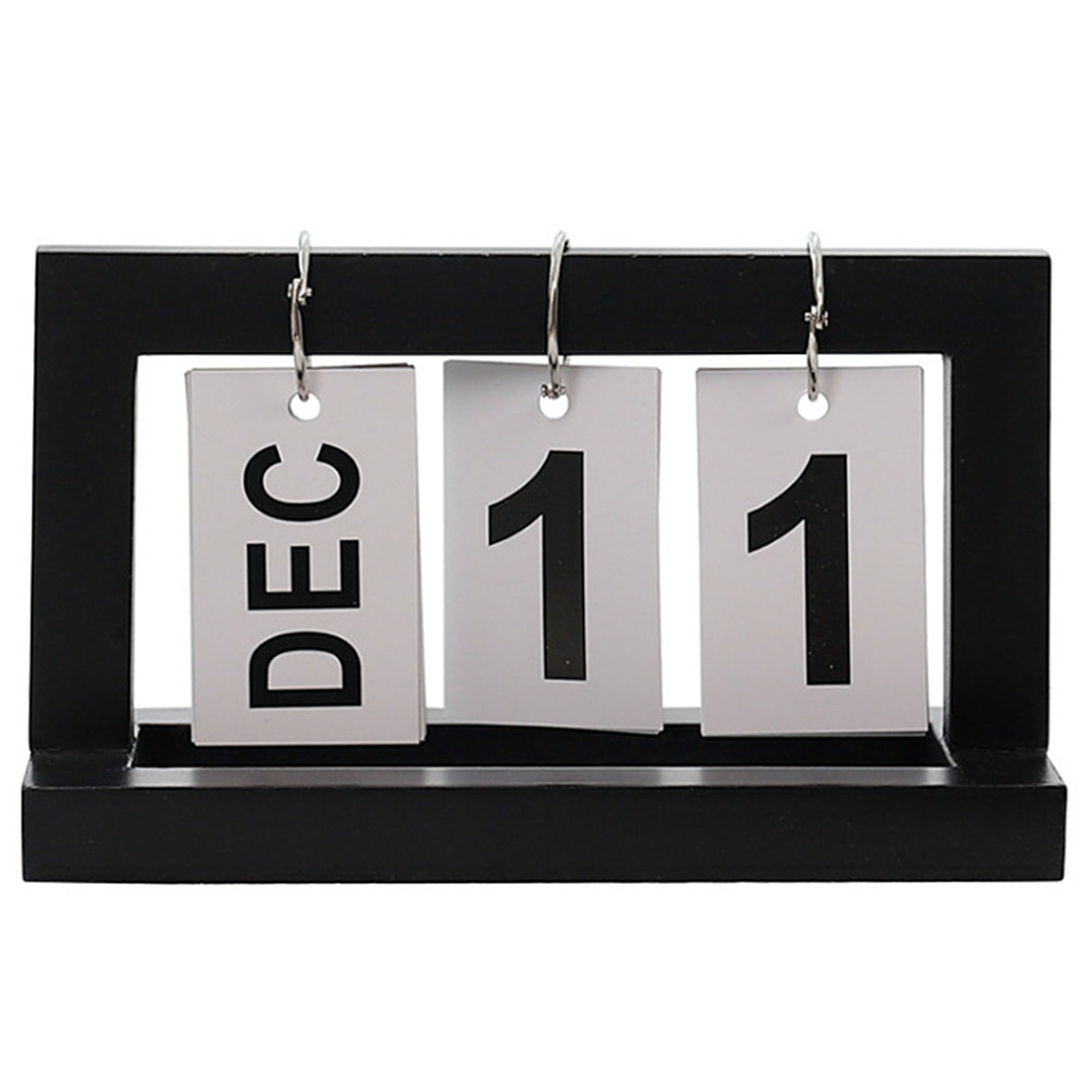 Calendar Desk Office Decor Creative Reusable Flip Chart Perpetual