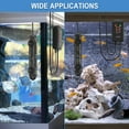 thumbnail image 5 of Tawatiler Aquarium Heater,500W Fish Tank Heater with LED Digital Display & 5 Safety Protection,Submersible Aquarium Heater with 2 Suction Cup and 8.2Ft Cord for 75-120 Gallon Fish Tank, 5 of 8