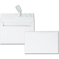 Quality Park Greeting Card/Invitation Envelopes, 5-3/4" x 8-3/4", 100/Box