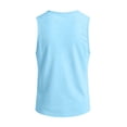 thumbnail image 6 of Tank Top for Men Casual UPF 50+ Gym Workout Sleeveless Shirt Cotton Moisture Wicking Cooling Muscle Shirts Light Blue S, 6 of 9