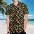 thumbnail image 5 of High Quality Hawaiian Shirts for Men Short Sleeve Aloha Beach Shirt Floral Summer Casual Button Down Shirts Blouses 8A9UF3, 5 of 7
