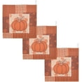 thumbnail image 7 of Dreamtimes 5 PCS Retro Orange Pumpkin Baby Muslin Washcloths, Autumn Face Towel Burp Cloths Ultrasoft Absorbent Cotton Bath Wipes Towels for Newborn Boys Girls, 7 of 7