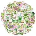 thumbnail image 2 of 35pcs Cute Stationery Stickers Matcha Drink Stickers Cafe Kids Stickers  for Luggage Laptop Suitcase, 2 of 9