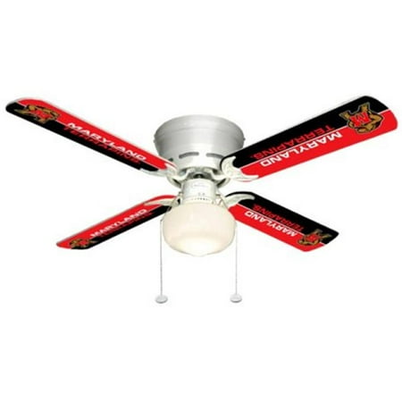 

Ceiling Fan Designers New NCAA MARYLAND TERRAPINS 42 in. Ceiling Fan