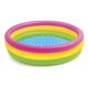 thumbnail image 1 of Piscina para bebé de 60cm/90cm/114cm, piscina inflable redonda de PVC de 3 colores con arcoíris, piscina pequeña con bomba para niños, piscina acolchada para niños, 1 of 10