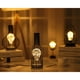thumbnail image 5 of Lámpara de mesa de metal con pantalla hueca, bombilla Edison, lámpara de alambre de cobre, funciona con pilas 235x16x16 CM, 5 of 9