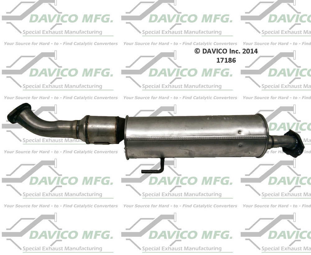 Davico Mfg 17186 Direct-Fit Catalytic Converter