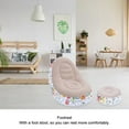 thumbnail image 3 of Air Couch Sofa, Flocking Cartoon Graffiti Inflatable Lounge Chair 220.5lb Load Bearing  for Bed Room, 3 of 7