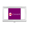 thumbnail image 1 of Canada North American Maple  Vancouver Business Card Holder Case Pocket Box Wallet, 1 of 3