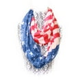 thumbnail image 1 of Figure 8 Multi Loop Scarf - American Flag, 1 of 2