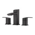 thumbnail image 1 of Pfister LG49-DF2B Kenzo 2-Poignée 8 Po Robinet de Salle de Bain Répandu&44; Noir Mat, 1 of 1
