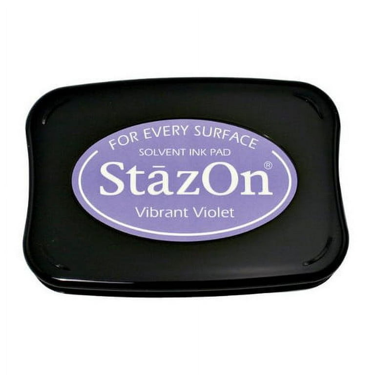 StazOn Solvent Ink Pad Black Cherry