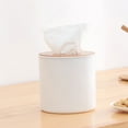thumbnail image 5 of Travelwant Wood Tissue Box Cover for Disposable Paper Facial Tissues, Wooden Rectangular Tissue Box Holder for Storage on Bathroom Vanity, Countertop, Bedroom Dresser, 5 of 6