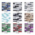 10Pcs 15X15Cm Tile Brick Wall Stickers Waterproof Kitchen Bathroom 008