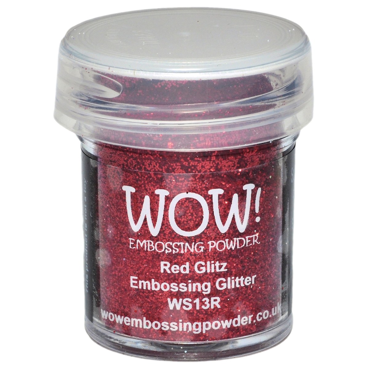 WOW! Embossing Powder 15ml-Red Glitz - image 2 of 2