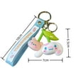 thumbnail image 6 of Kawaii Plant Sanrio Bag Pendant Hello Kitty Key Chain Girl Style Cartoon Kuromi Cinnamoroll Backpack Chain Creative Decoration, 6 of 17